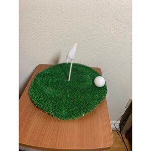 Vintage Novelty Golf Hat Dad Party Gag Gift The Hat People Green Grass